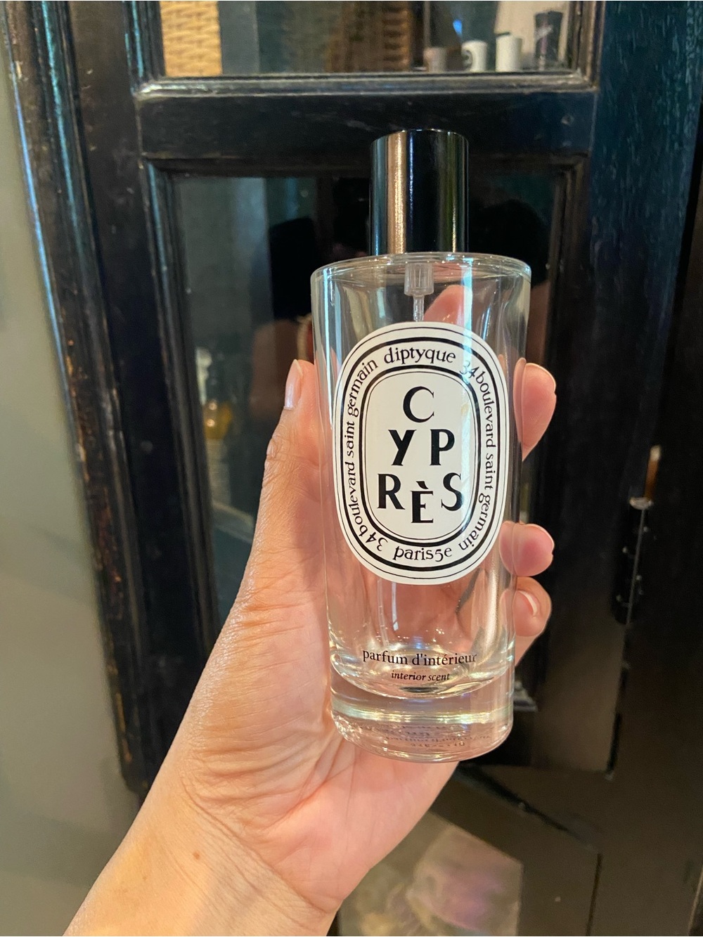Diptyque room spray (empty) cypres
